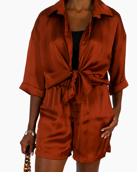 SOLEIL Top - Rust – Allison Anthonisz